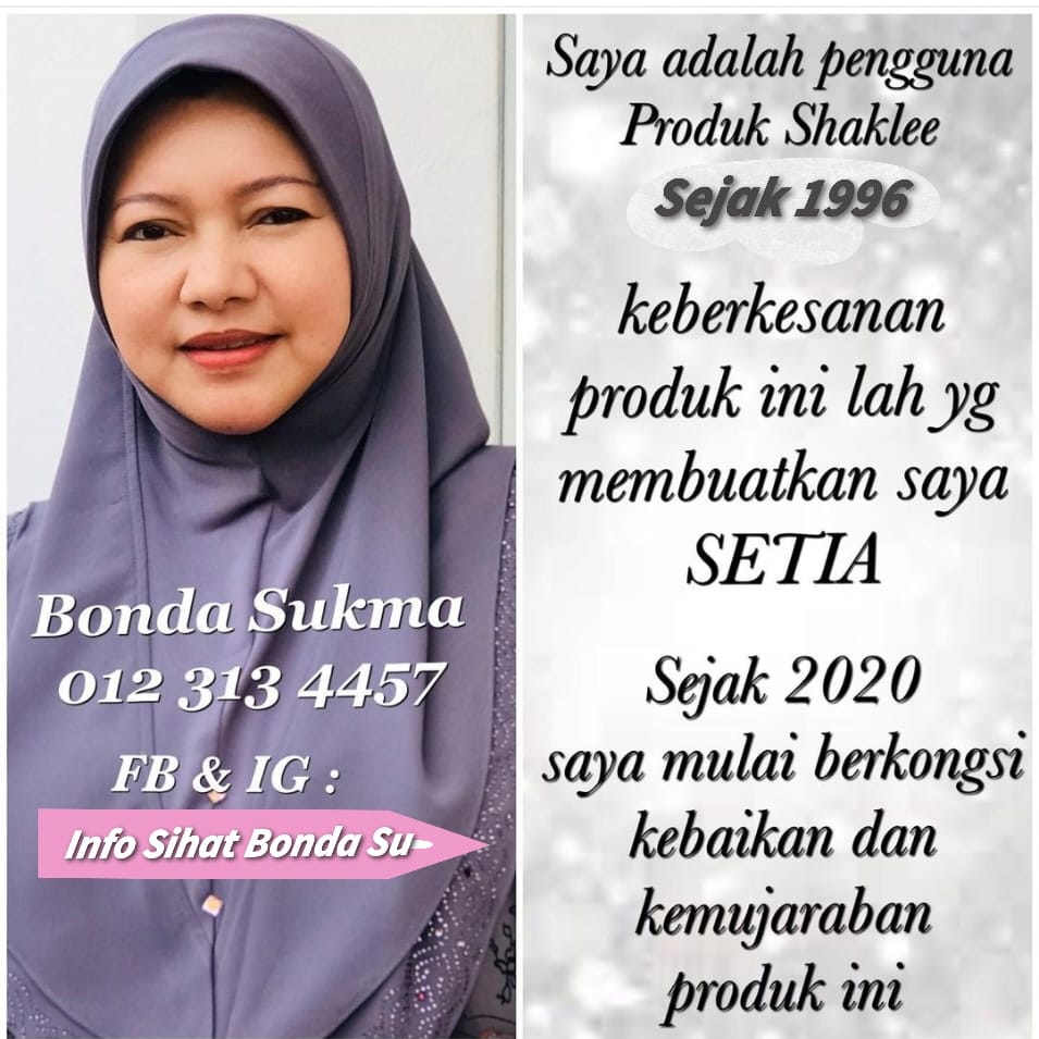 Join Shaklee sejak 1996