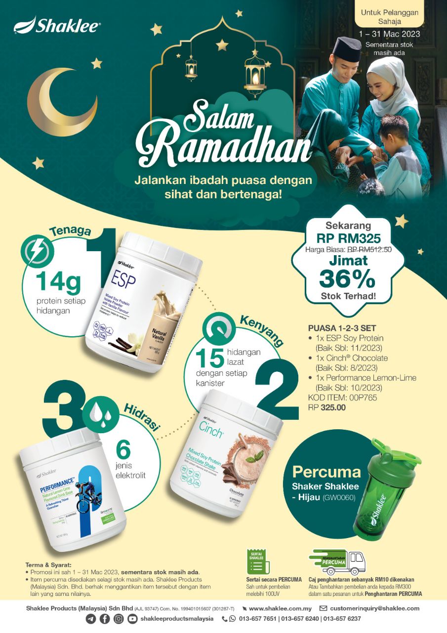 SET KURUS SHAKLEE

