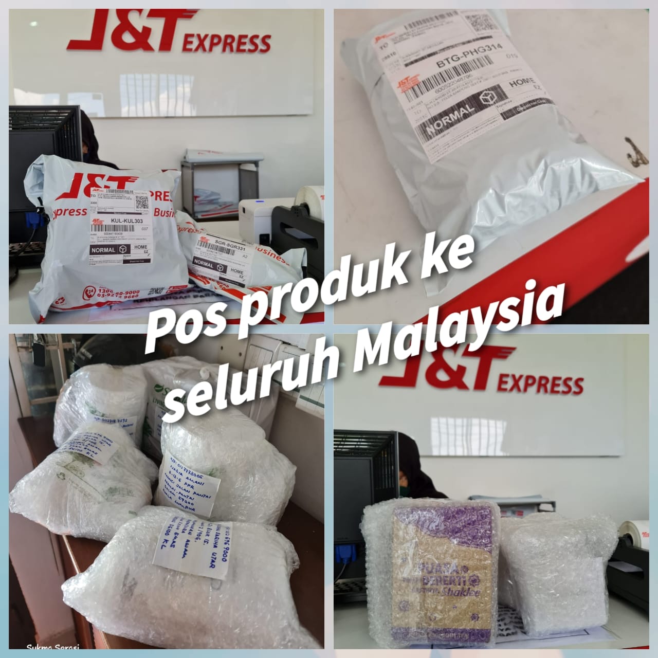 Pos ke seluruh Malaysia
