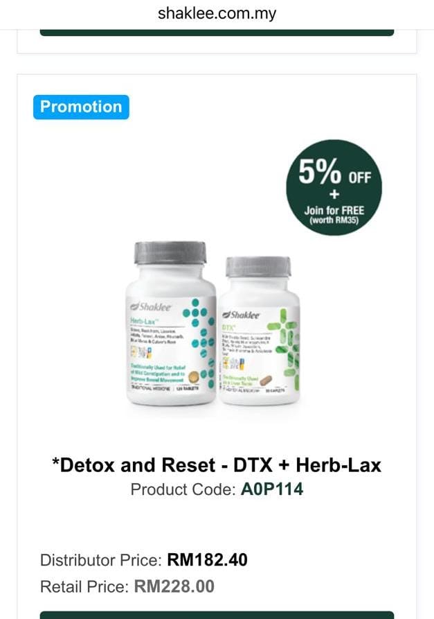 Detox dan Reset