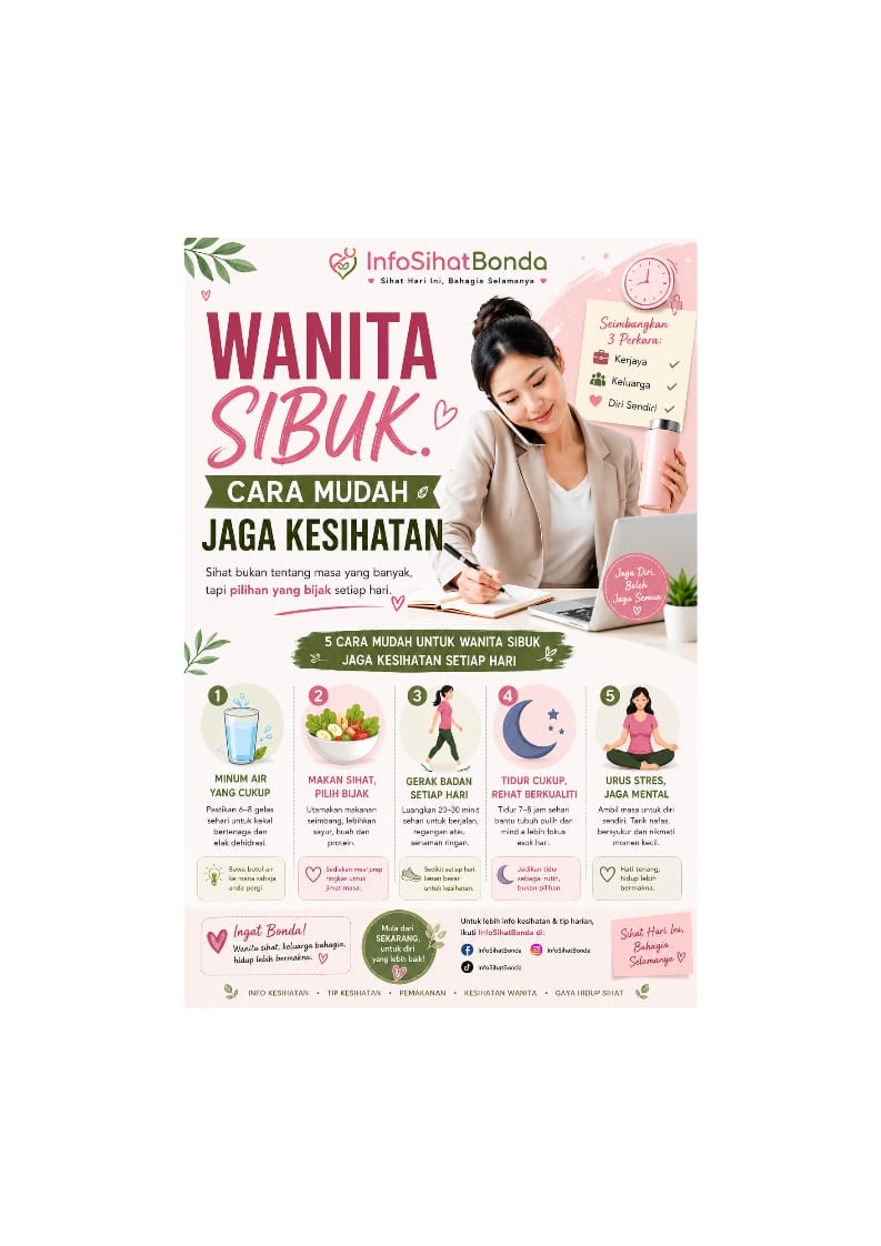 Kesihatan wanita sibuk